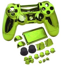 Custodia protettiva elettrolitica per PS4 Slim (verde)