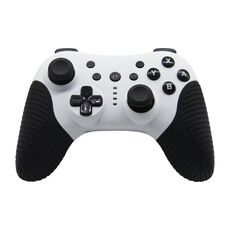 Controller Bluetooth wireless SW510 con vibrazione per Switch Pro (in bianco e nero)