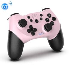Gamepad Bluetooth wireless con programmazione macro per Switch Pro, Colore del prodotto: rosa