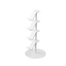 Gamepad Storage Rack Desktop Decollo per cuffie per cuffie, Colore: 4 piani Bianco