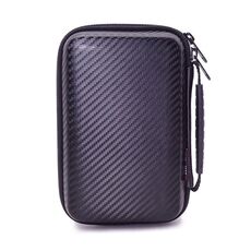 GHKJOK GH1818 Borsa protettiva per console di gioco in EVA per Nintendo 3DS XL (nero)