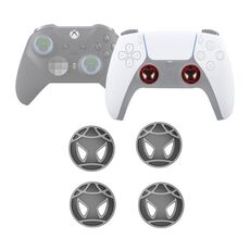 2 Set PAYILUYA Rocker Protection Cap Maniglia in silicone Maniglia in silicone per PS4 / PS5 (Set 6)