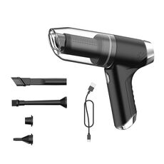 SUITU ST-6671 Aspirapolvere per auto senza fili Piccolo soffiaggio e aspirazione portatile Doppio uso, stile: modello base nero