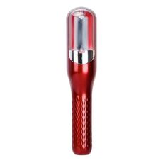 Tagliacapelli senza fili con doppie punte Tagliacapelli con ricarica USB Tagliacapelli con estremità lisce (rosso)