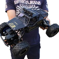 2,4 GHz 4WD Doppio Motors Fuori-Road Arampicata auto Telecomando Veicolo Telecomando, Modello: 6141 (Nero)