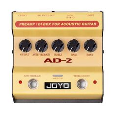 JOYO AD-2 Preamplificatore da pavimento per chitarra acustica DI