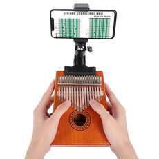 GS07 Live Video Thumbnail Supporto per chitarra per telefono, stile: Kalimba