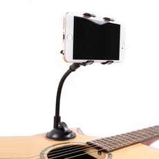 GS05 Guitar Panel Phone Clip Live Video Supporto per chitarra rotante per telefono
