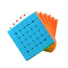 Qiyi Six Level Intelligence Puzzle Smooth Advanced Magic Cube (Colorful)