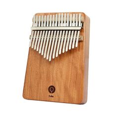 Purm Kalimba Thumbs Piano Principiante Piano Musical Portable Musical Strumento, Colore: 17 tono mogano