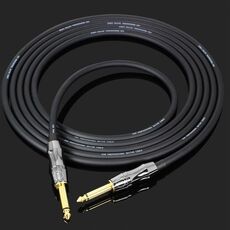 Cavo per cavi per chitarra KGR Cavo audio del tamburo, Specifica: 3M (doppio martinetto dritto)