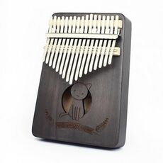 Piano portatile in legno (gatto)