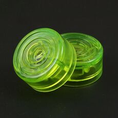 10 pezzi JT1808 Cappuccio di pedale del sintonizzatore di chitarra elettrica (verde)