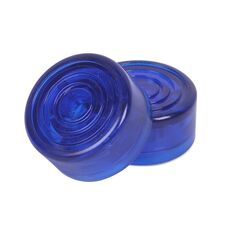 10 pezzi JT1808 Cappuccio di pedale del sintonizzatore di chitarra elettrica (Deep Blue)