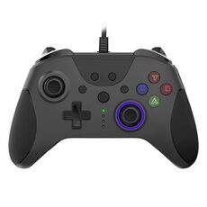 Ajazz AG110 Wired Vibration Sensing Gamepad per Xbox, Lunghezza del cavo: 2M (nero)