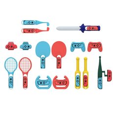 DOBE TNS-2125 Set sportivo somatosensoriale 18 in 1 per Nintendo Switch