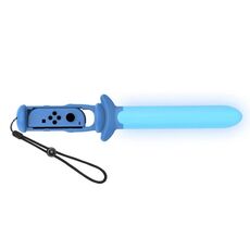 DOBE TNS-2109 Spada somatosensoriale luminosa con impugnatura sinistra e destra per Nintendo Switch (blu)