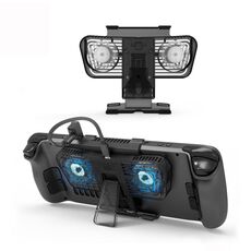 JYS Ventola di raffreddamento per console di gioco Steam Deck/Switch/OLED con staffa