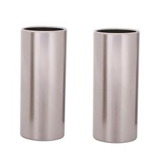 2 pezzi in acciaio inox tubo di scorrimento per chitarra Folk Slide Block, dimensioni: 51 mm (argento)