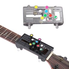 Folk Ukulele Guitar Chord Assist Principianti Guitar Booster (Argento)