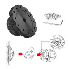 Per Thrustmaster TXT300 T500TS Adattatore di connessione per volante da gioco (nero)