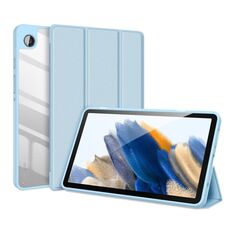 Custodia per tablet in pelle antiscivolo per Samsung Galaxy Tab A9 serie DUX DUCIS TOBY con funzione di sospensione/sveglia (blu)