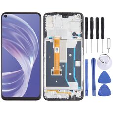 Per OPPO A73 5G OEM LCD Screen Digitizer assemblaggio completo con cornice