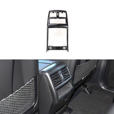 Per Mercedes Benz ML320 / GL450 Copertura del pannello di uscita dell'aria del condizionatore d'aria posteriore dell'auto 166 680 7403, Stile: Doppio foro (fibra di carbonio)