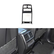 Per Mercedes Benz ML320 / GL450 Copertura del pannello di uscita dell'aria del condizionatore d'aria posteriore dell'auto 166 680 7403, Stile: Doppio foro (Nero)