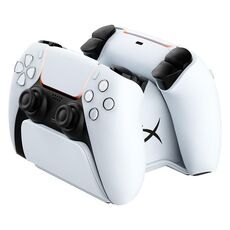 Base di ricarica con maniglia Kingston HyperX Gemini PS5 (bianca)