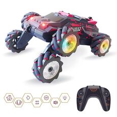 MoFun JC03P 2.4G Telecomando Stunt Car a sei ruote, Specifiche: RC singolo (rosso)