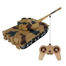 MoFun 369 Serbatoio telecomandato 1:32 Veicolo RC a quattro vie (giallo)