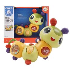 MoFun 503-15 Giocattoli musicali per la prima educazione Caterpillar (giallo verde)