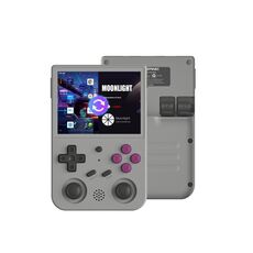 ANBERNIC RG353VS Scatola di gioco wireless da 3,5 pollici Solo console di gioco portatile con sistema operativo singolo Linux (grigio)