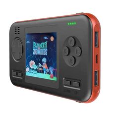 416 Pocket Console Schermo a colori portatile 8000mAh Macchina da gioco ricaricabile (nero arancione)