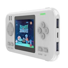 416 Pocket Console Schermo a colori portatile 8000mAh Macchina da gioco ricaricabile (bianca)