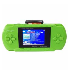 DG-172 Macchina da gioco per bambini Palm Plug Card Mini schermo a colori da 2,4 pollici Console di gioco intellettuale classica (verde)