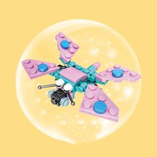 KY021 Farfalla CAYI Insetto Piccole Particelle Assemblaggio Puzzle Building Block Giocattoli