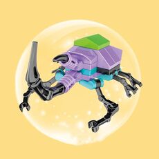 KY025 Beetle CAYI Insetto Piccole Particelle Assemblaggio Puzzle Building Block Giocattoli