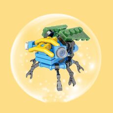 KY028 Mosche CAYI Insetto Piccole Particelle Assemblaggio Puzzle Building Block Giocattoli