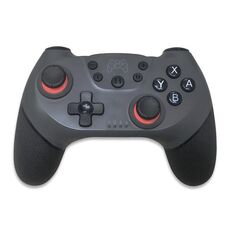 Per Switch/ Switch OLED/Switch Lite Maniglia Bluetooth Gamepad wireless a 6 assi (grigio argento)
