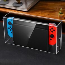 035 per Nintendo Switch/Console di gioco Oled Display Copertura antipolvere, Spec: trasparente