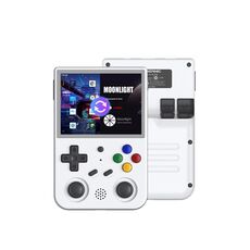 ANBERNIC RG353V 3,5 pollici Wireless Game Box Android 11 Linux OS Console di gioco portatile 256G 35000 giochi (bianco)