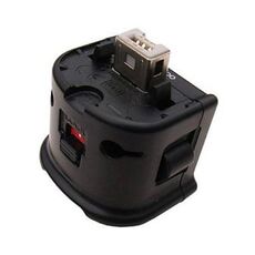 Per il sensore dell'adattatore Remote Motion Plus della console Nintend Wii (nero)
