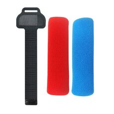 Per Switch HS-SW342 Fitness Ring Leg Strap + Bracciolo Rosso + Blu Big Adventure Game Storage Set Accessori sportivi somatosensoriali