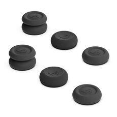 Per Steam Deck Console di gioco Joystick Cap Set Tappo pulsante combinazione antiscivolo (nero)