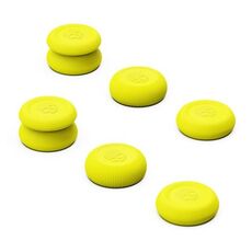 Per Steam Deck Console di gioco Joystick Cap Set Tappo pulsante combinato antiscivolo (giallo)