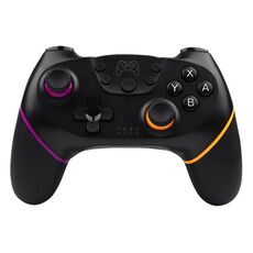 Per Nintendo Switch Pro Maniglia Bluetooth wireless con programmazione macro e risveglio somatosensoriale (viola arancione)