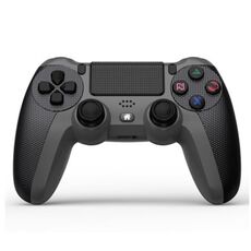 KM048 Per PS4 Bluetooth Wireless Gamepad Controller 4.0 con barra luminosa (Battle Grey)