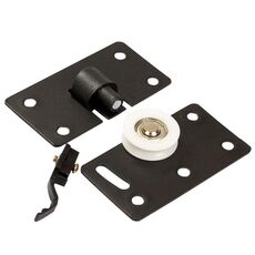 Accessori per pulegge per armadi per porte scorrevoli Binario inferiore per porte scorrevoli con scanalatura grande